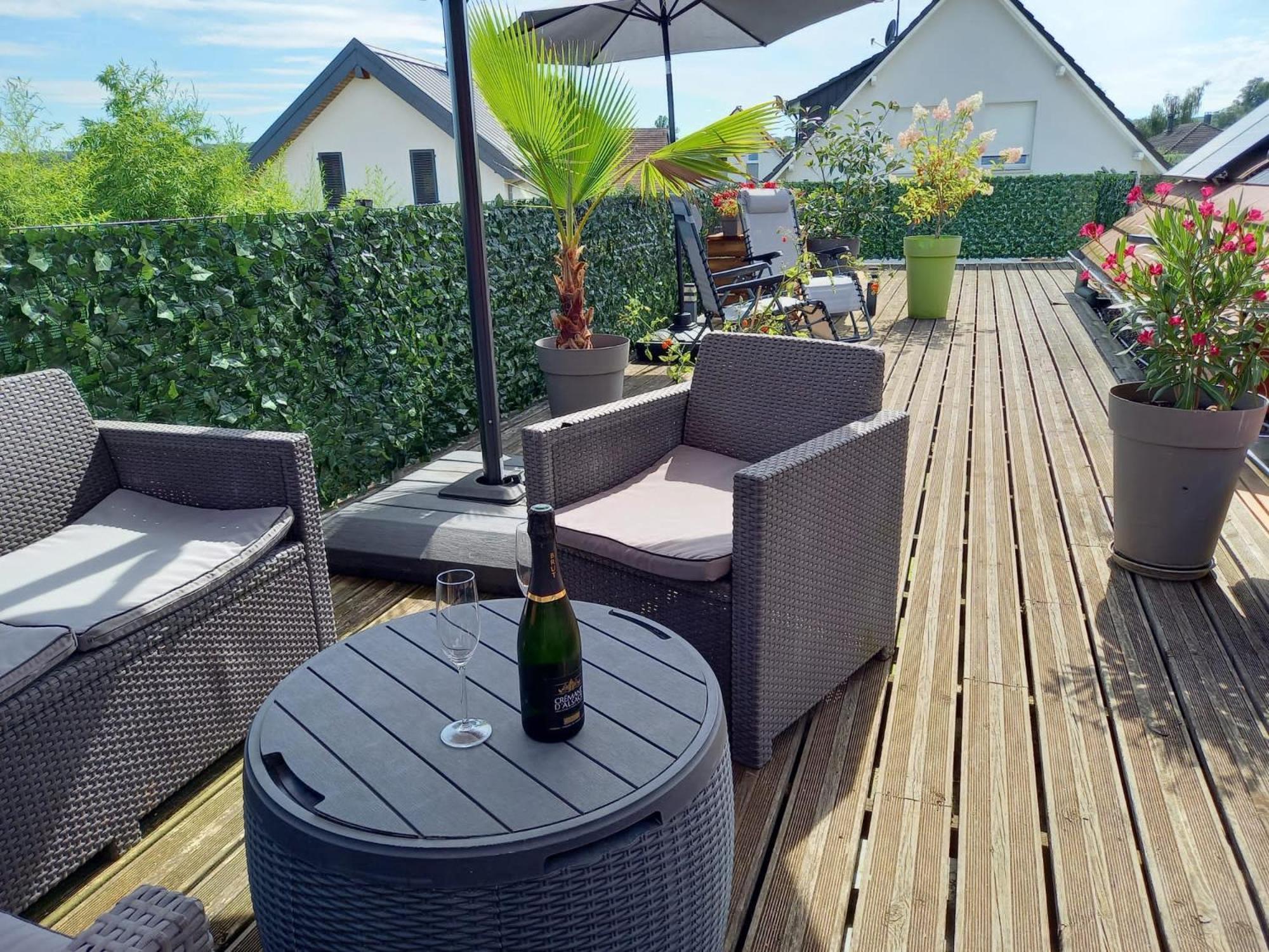 Gite Le Bambou Jama Aspach-le-Haut Exterior foto